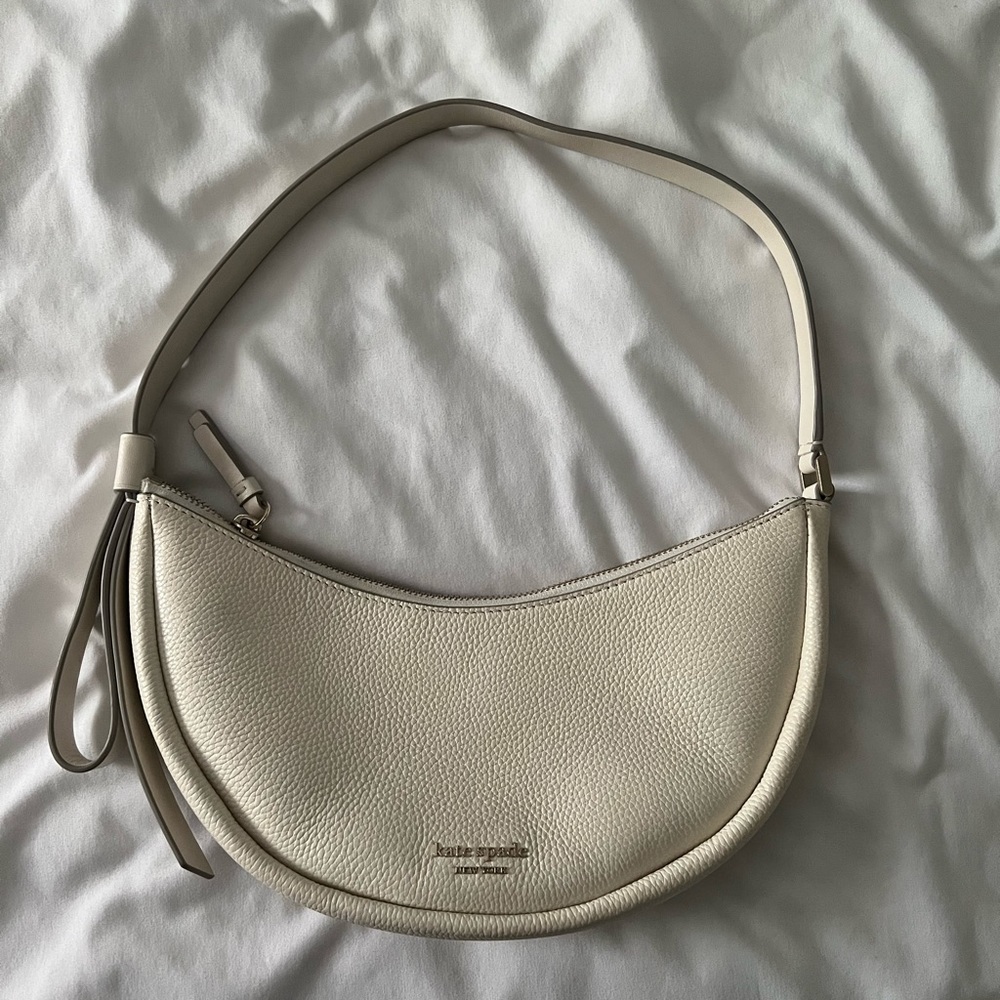 Kate Spade cream shoulder bag, barely used